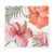 Kit point de croix - Hibiscus effet aquarelle