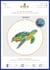 Kit de broderie - Tortue tranquille - 18 cm