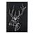 Kit tableau String Art - Trophée Cerf - Noir