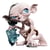 Figurine - Gollum Mini Epics (Le Seigneur des Anneaux) - 8 cm