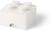 Brique de rangement empilable avec tiroir 4 plots LEGO® Blanc