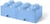 Brique de rangement empilable à 2  tiroirs 8 plots LEGO® Bleu ciel