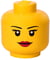 Tête de rangement Fille LEGO® Grand modèle