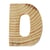 LETTRE BOIS 5CM D LETTRE BOIS 5CM D
