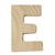 LETTRE BOIS 5CM E LETTRE BOIS 5CM E