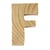 LETTRE BOIS 5CM F LETTRE BOIS 5CM F