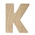 LETTRE BOIS 5CM K LETTRE BOIS 5CM K