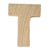 LETTRE BOIS 5CM T LETTRE BOIS 5CM T