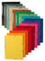 Lot de 10 chemises 3 rabats à élastiques - A4 - Exacompta - Coloris assortis 