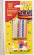 20 bougies multicolores