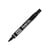 Marqueur permanent - Noir - N60 - Pointe biseautée - Pentel