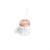 Mason jar - rose gold - 250 ml