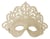 Masque Princesse Papier Mache Masque Princesse Papier Mache 23X18Cm