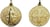 MEDAILLE DE ST BENOIT DOREE