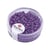 Perles de rocaille Metallic - dépolies - 4 mm - violet 