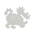 Plaque pour perles Hama - 5 mm - Dragon