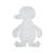 Plaque pour perles Hama - 5 mm - pingouin - 403 picot