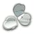 MIROIR METAL A DECORER COEUR 60 x 55 mm