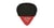 FENDER - 3 manchons Mojo Grip Dura-Tone Delrin Fiesta red 0,96 mm