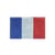 Motif thermocollant - drapeau france