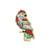 Motif thermocollant - Perroquet