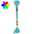 Fil Metallise E747 Brume De Me Mouline Metallise 8M Bleu