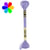 Fil Metallise E211 Parme Clair Mouline Metallise 8M Lilas
