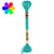 Fil à broder DMC - Mouliné effet lumière - Vert Turquoise E3849