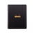 Cahier polypro à spirales - Format A5 14.8 x 21 cm - Rhodiactive Notebook - Rhodia - 160 pages lignées - Noir