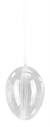 Oeuf en plastique cristal N°5 6 cm