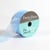Bobinette Frou-Frou - 8 m x 25 mm - Organza - Celeste