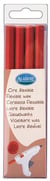 PACK 4 BATONS CIRE FLEXIBLE RONDS ROUGE