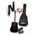 GFS-51 - Pack guitare folk et accessoires - Noire - Shiver