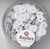 Paillette lisse 6mm boite 7g blanc