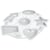 Palette ovale pour peinture - Color'peps - 6 godets - Plastique