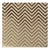 Feuille de papier kraft Bazzill - chevron doré