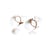 Perles rocailles papillon - cuivre brillant 2x4 mm