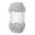 Pelote de fil à crocheter 100% polyester - Rico Design - Creative Bubble - Argent métal 014