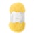 Pelote de fil à crocheter 100% polyester - Rico Design - Creative Bubble - Jaune 002