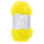 Pelote de fil à crocheter 100% polyester - Rico Design - Creative Bubble - Jaune fluo 027