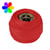 Fil à broder DMC - Coton perlé n°8 - Rouge carmin métallisé 321