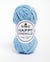 Pelote de fil à crocheter 100% polyester - DMC - Happy Chenille - Bleu 17