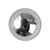 Lot de 240 perles - Argent- 2,5 mm Ø 
