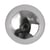 Lot de 65 perles - Argent - 6 mm Ø 