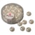 Perle Gd Trou Cire 9Mm Blanc