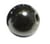 4 Perles hematite - 10mm - acier inoxydable