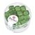 Perle Verre Cube Vert Mai Perle Verre Cube Vert Mai