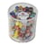 Perles en verre opaques - 6.7mm - couleurs assorties