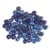 Perles en verre opaques - 6.7mm - bleu, turquoise