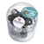 Perles Renaissance 10mm - Mix gris